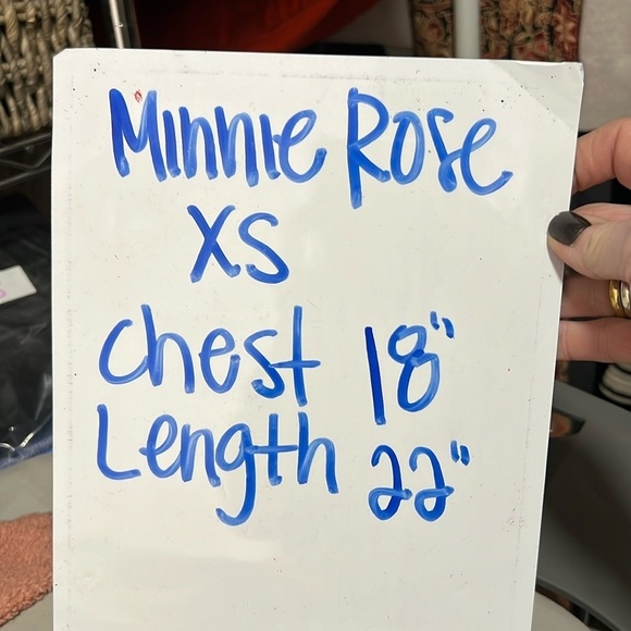 Minnie Rose Cashmere Stripe Happy Face Sweater Size XS - Picture 6 of 10